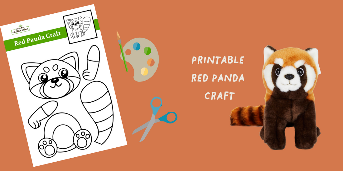 Printable Red Panda Craft