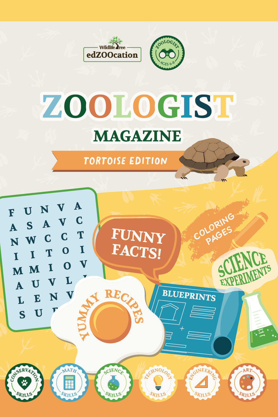 Tortoise Factivity Magazine — Zoologist (Ages 6–8)