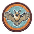 Cute 2.5-inch self-adhesive bat patch for kids' costumes and crafts