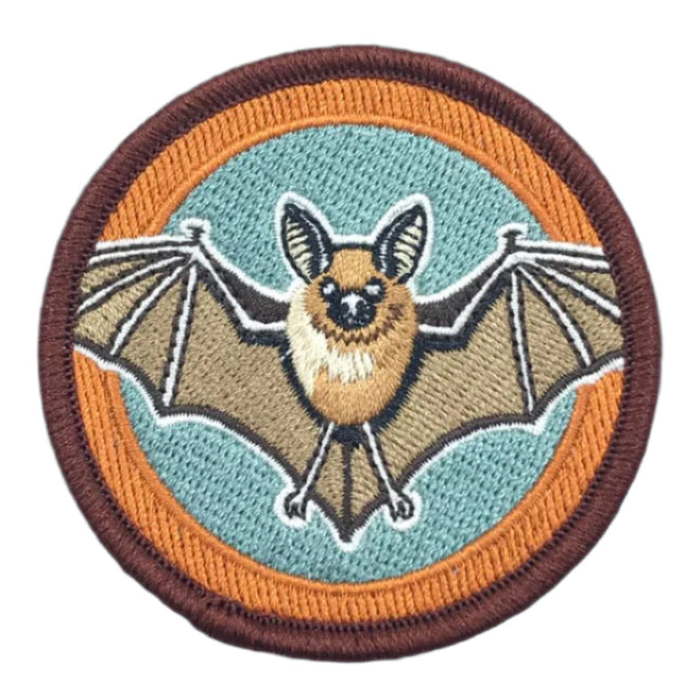 Cute 2.5-inch self-adhesive bat patch for kids' costumes and crafts
