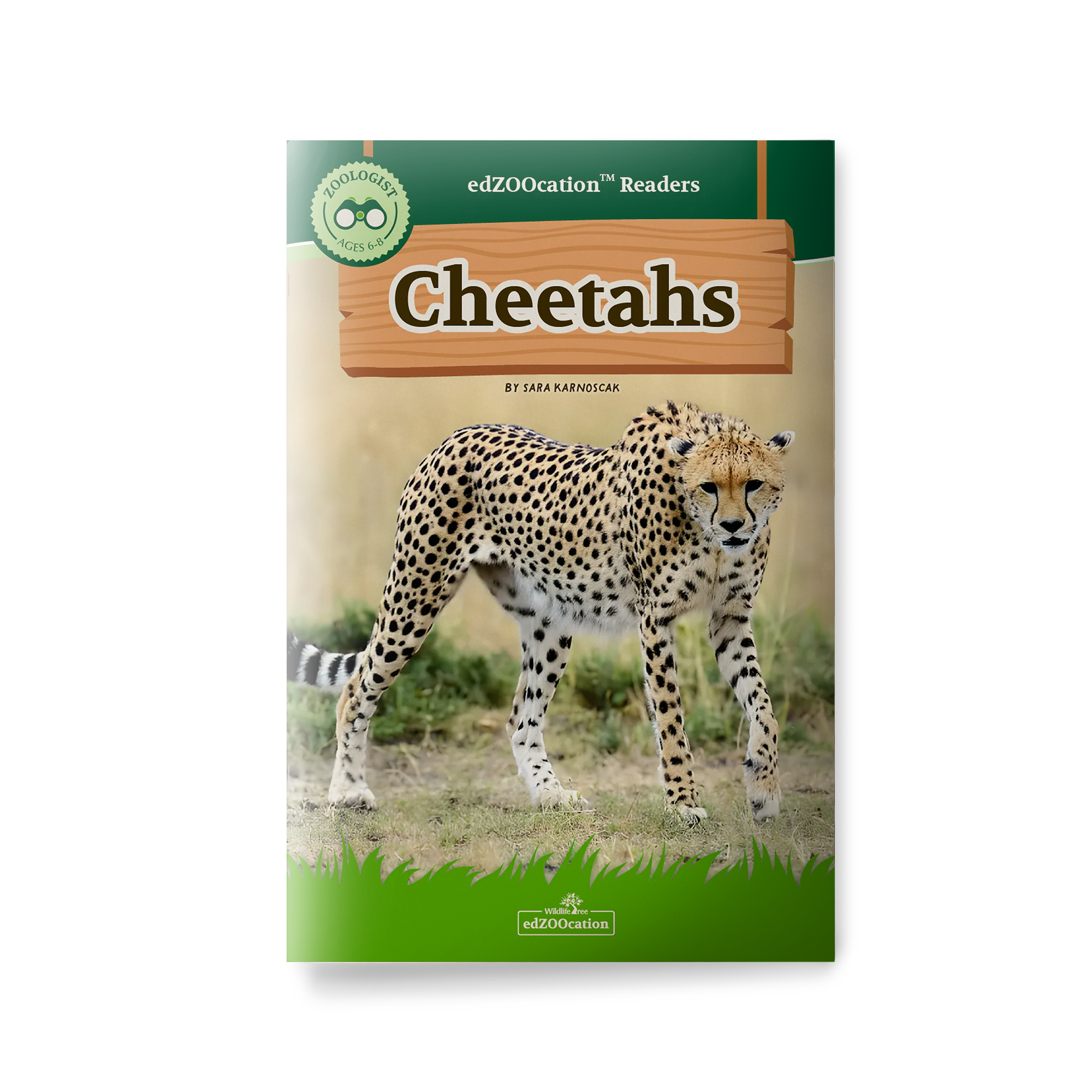 Cheetahs edZOOcation Zoologist Book - Paperback