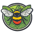 Bee Embroidered Patch (2.5″)