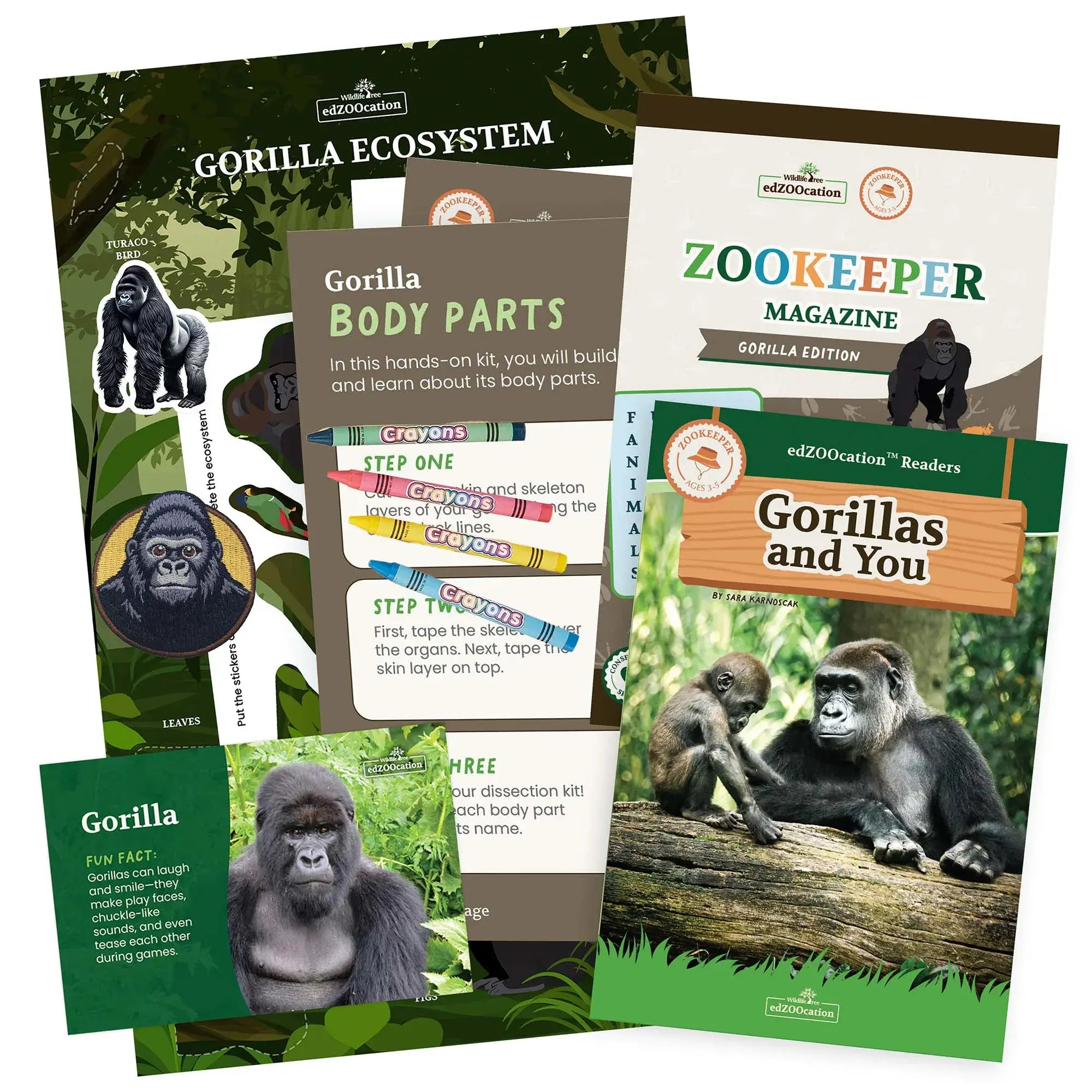 Gorilla Zookeeper Box (Ages 3-5)