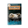 Book cover of 'Otter Play' with an otter in water and educational branding.