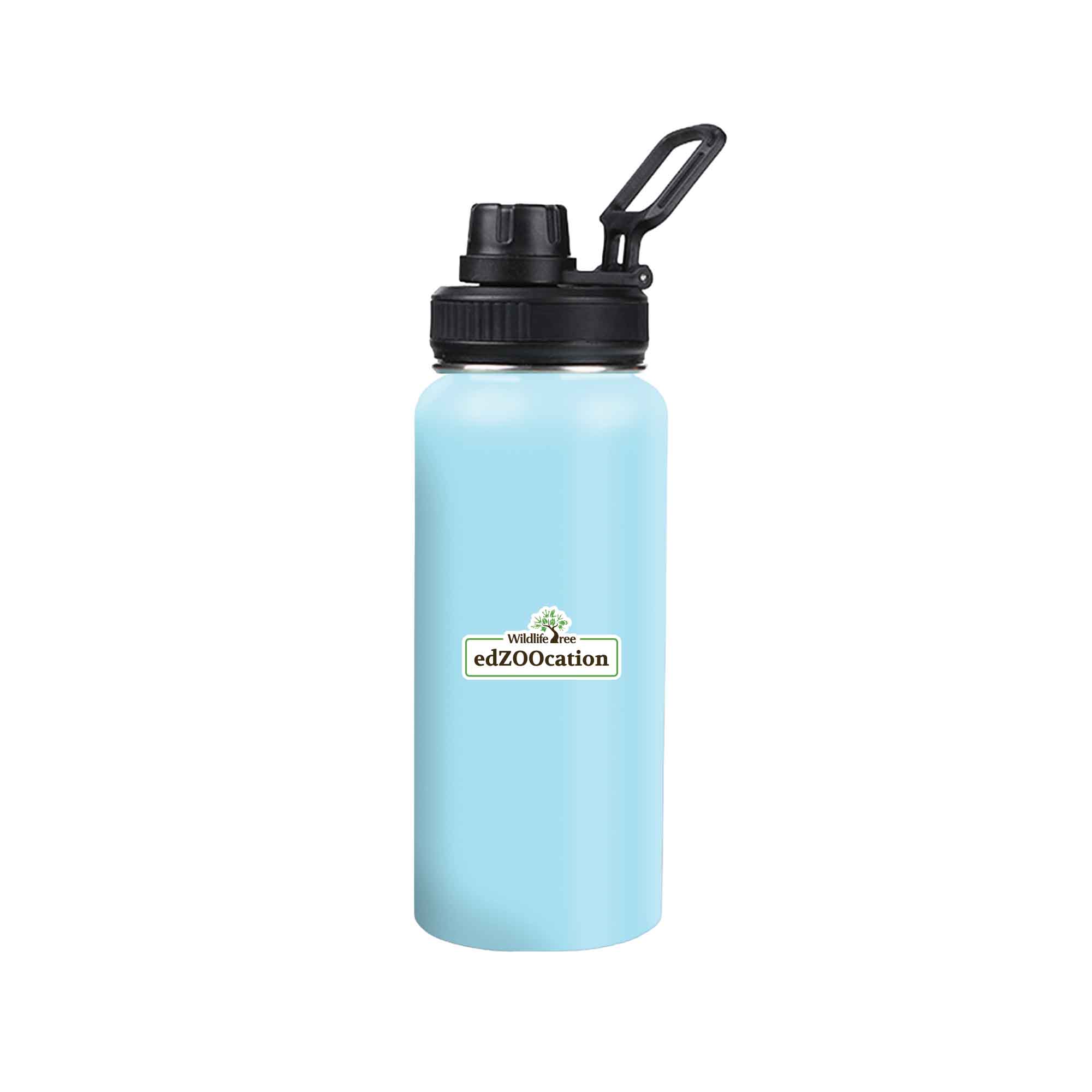 edZOOcation Reusable Kids Water Bottle (12 oz)