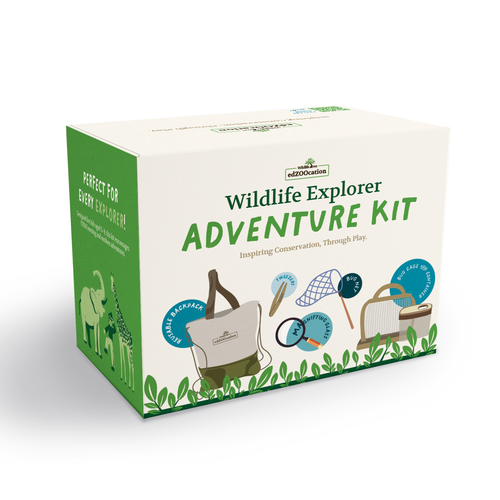 Box of Wildlife Explorer Adventure Kit with green and white design